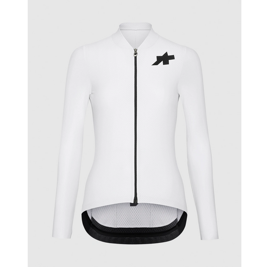Maillot ASSOS UMA GT S11 EVO Manches Longues Femme Blanc