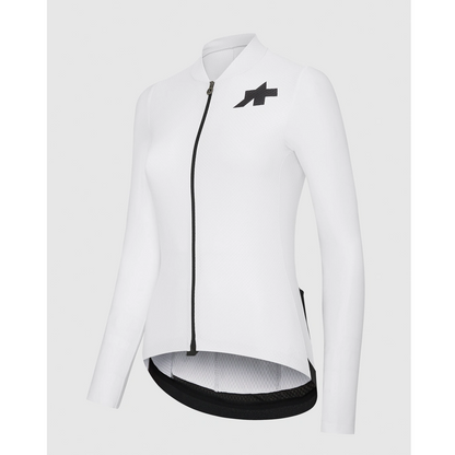 Damesfietsshirt ASSOS UMA GT S11 EVO Lange Mouwen Wit