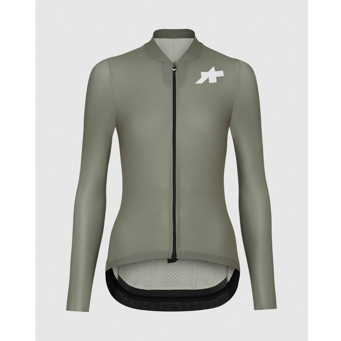 ASSOS UMA GT S11 EVO Damestrui Lange Mouw Groen