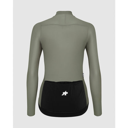Damesfietsshirt ASSOS UMA GT S11 EVO Lange Mouwen Groen