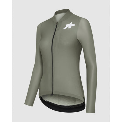 Damesfietsshirt ASSOS UMA GT S11 EVO Lange Mouwen Groen
