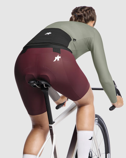 Damesfietsshirt ASSOS UMA GT S11 EVO Lange Mouwen Groen