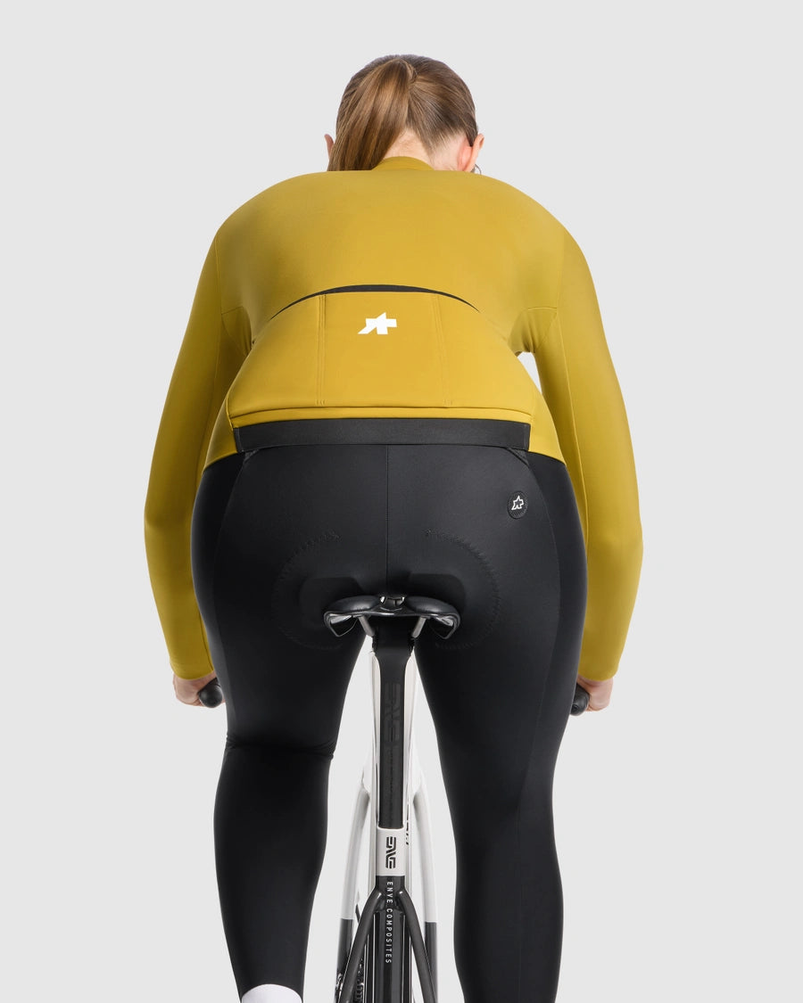 Maillot ASSOS MILLE GT SPRING FALL S11 Manches Longues Femme Jaune