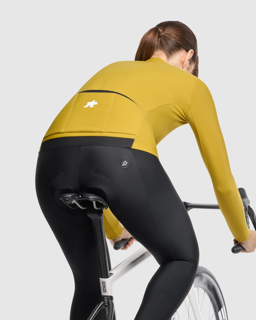 Maillot ASSOS MILLE GT SPRING FALL S11 Manches Longues Femme Jaune