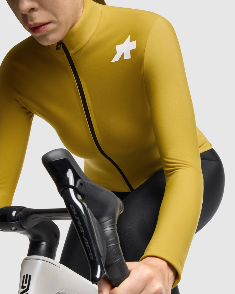 Maillot ASSOS MILLE GT SPRING FALL S11 Manches Longues Femme Jaune