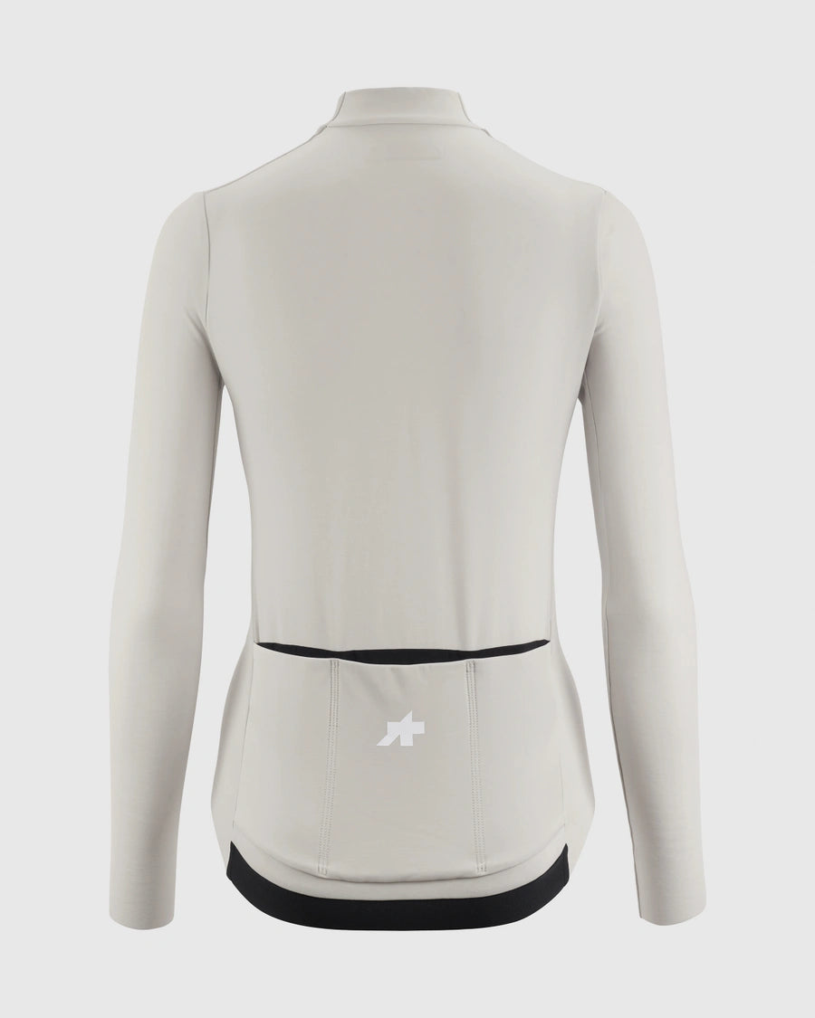Maillot ASSOS MILLE GT SPRING FALL S11 Manches Longues Femme Blanc