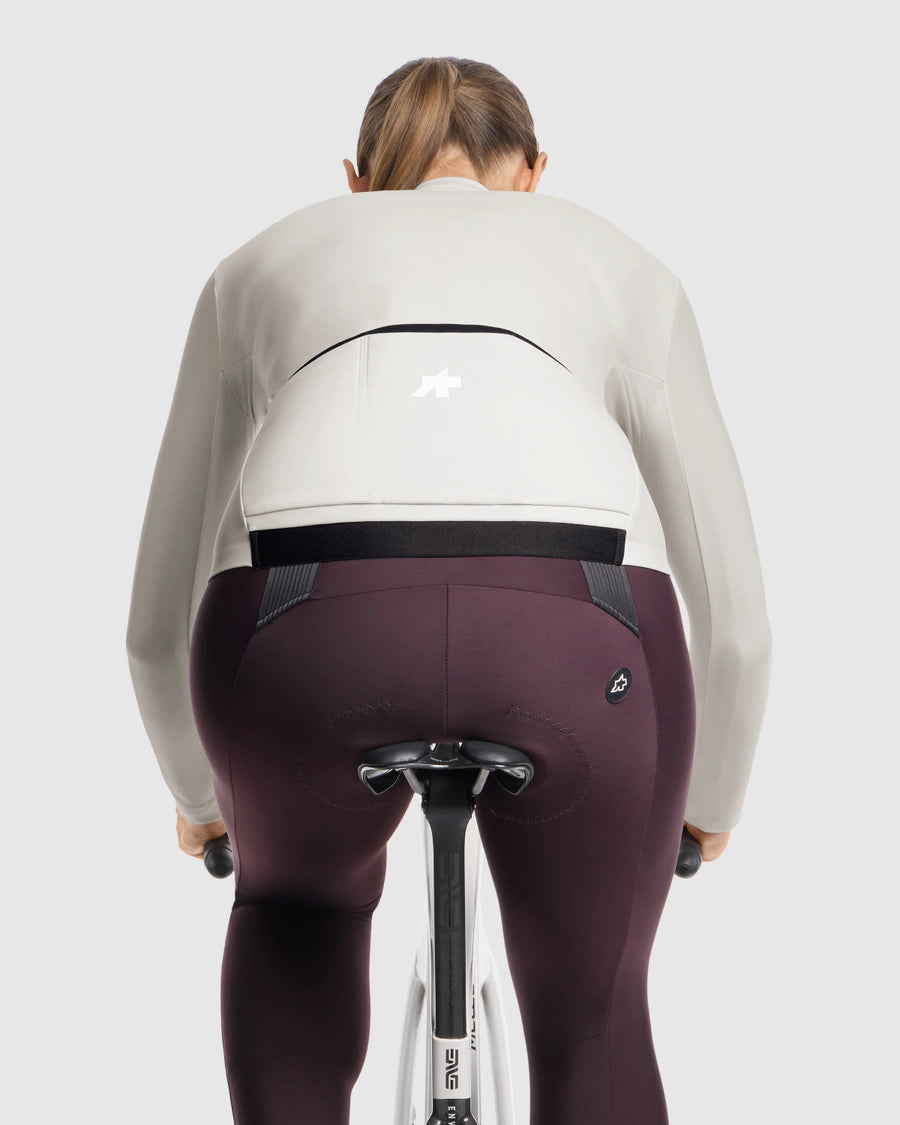 Maillot ASSOS MILLE GT SPRING FALL S11 Manches Longues Femme Blanc