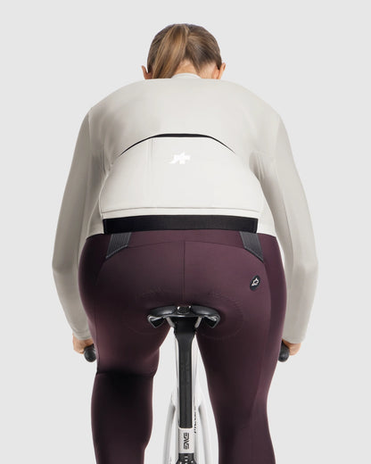 Maillot ASSOS MILLE GT SPRING FALL S11 Manches Longues Femme Blanc
