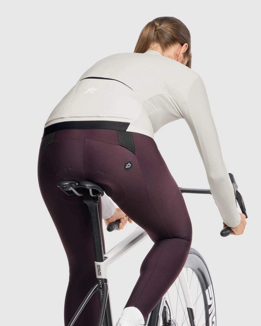 Maillot ASSOS MILLE GT SPRING FALL S11 Manches Longues Femme Blanc