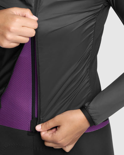 Jas ASSOS UMA GT WIND S11 Dames Zwart