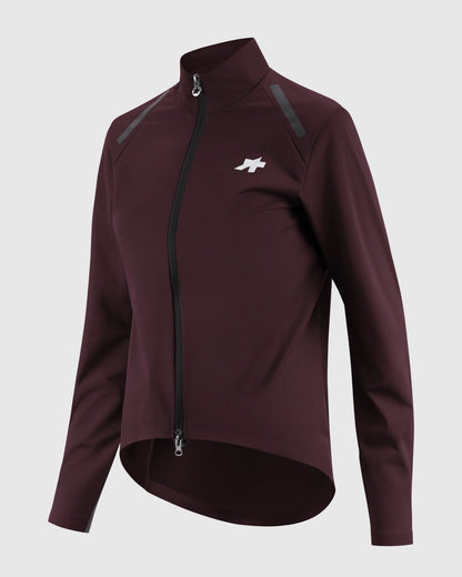 ASSOS MILLE GT SHELL S11 EVO Jas Dames Bruin/Bordeaux