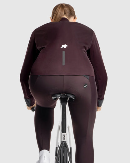 ASSOS MILLE GT SHELL S11 EVO Jas Dames Bruin/Bordeaux