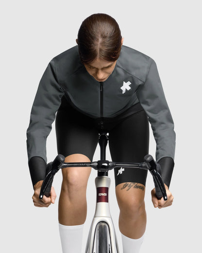 Jas ASSOS EQUIPE R RAIN S11 Dames Grijs