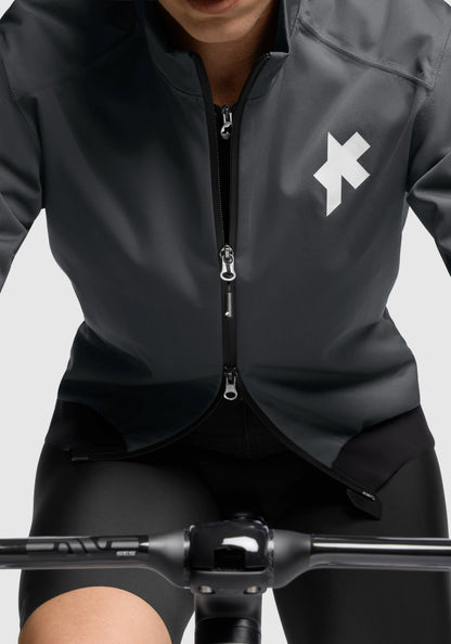 Jas ASSOS EQUIPE R RAIN S11 Dames Grijs