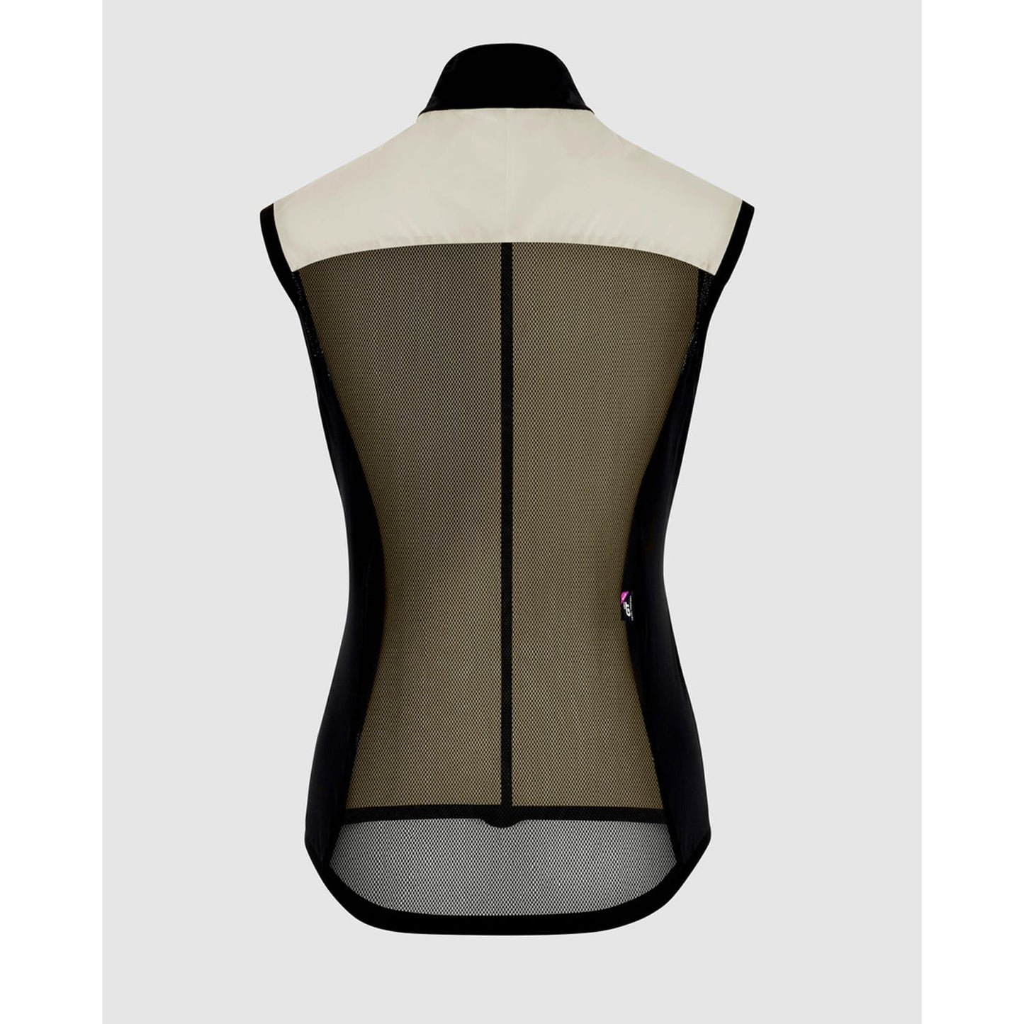 ASSOS UMA GT WIND C2 Mouwloos jack voor dames in beige