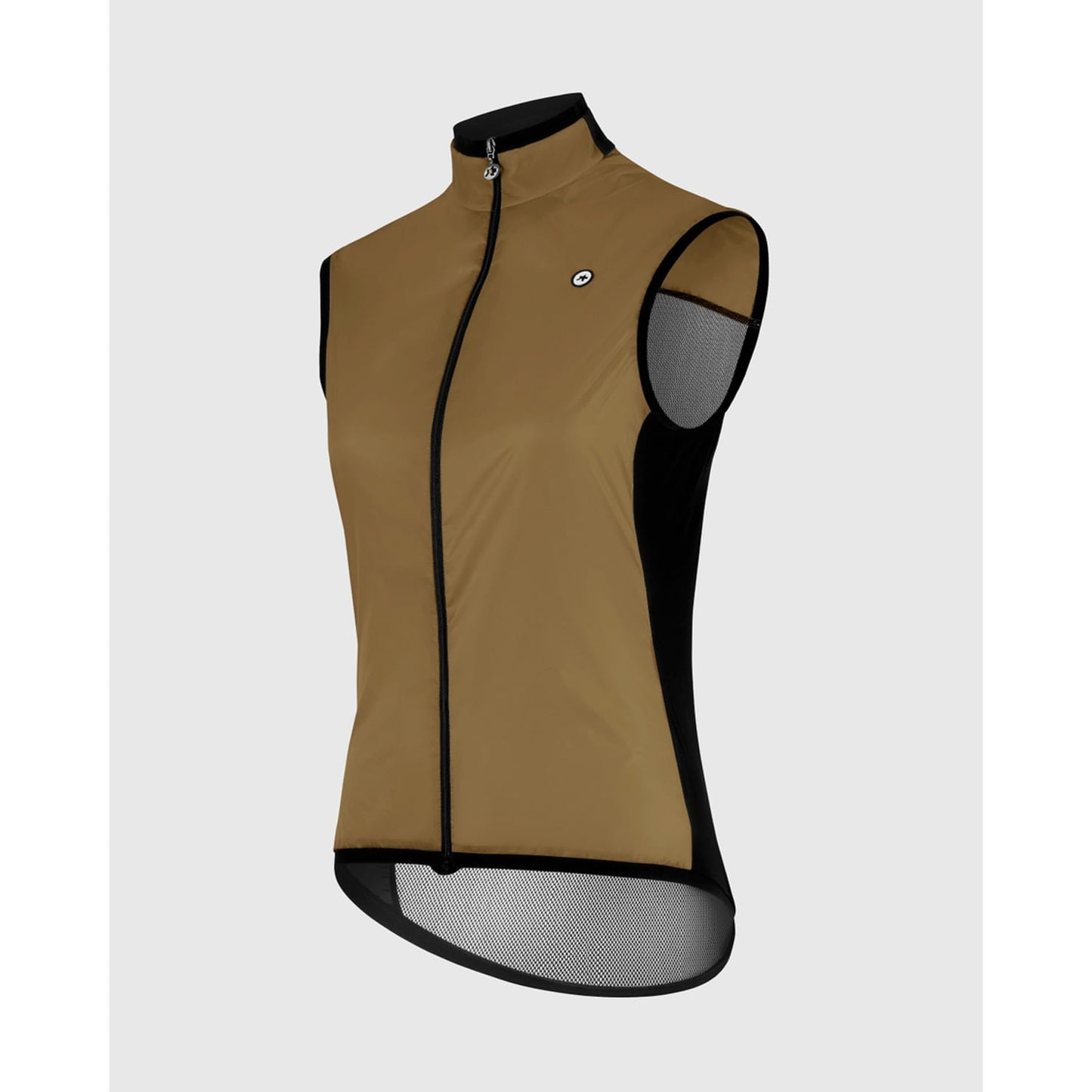 ASSOS UMA GT WIND C2 Dames Bruin Mouwloos Jasje