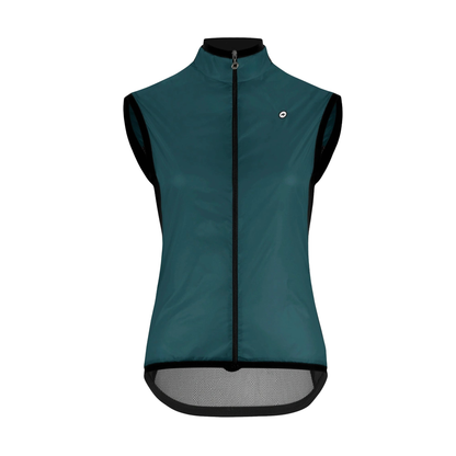 Mouwloos Vest ASSOS UMA GT Wind C2 Dames Foundation Green