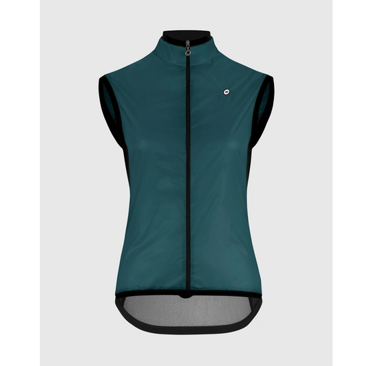 Veste Sans Manches ASSOS UMA GT Wind C2 Femme Foundation Green
