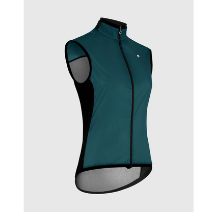 Mouwloos Vest ASSOS UMA GT Wind C2 Dames Foundation Green