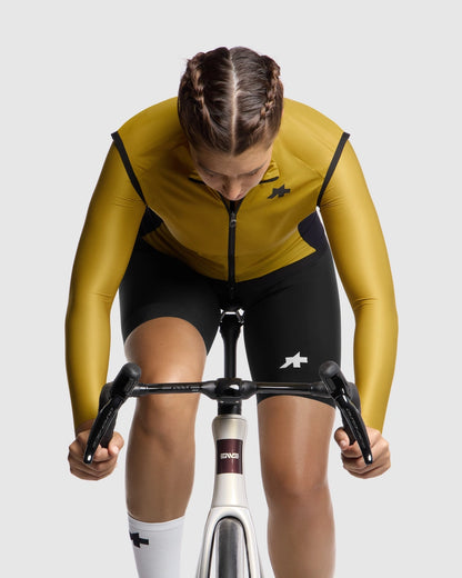 Mouwloos Vest ASSOS UMA GT WIND S11 Dames Golden Yellow