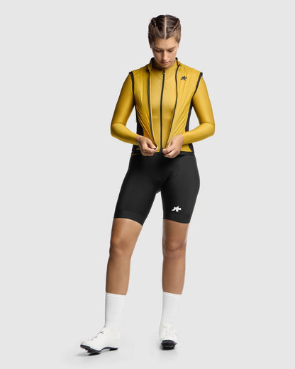 Mouwloos Vest ASSOS UMA GT WIND S11 Dames Golden Yellow