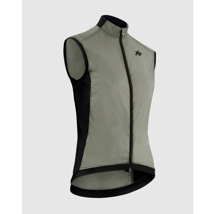 ASSOS UMA GT WIND S11 Mouwloos jack voor dames Groen