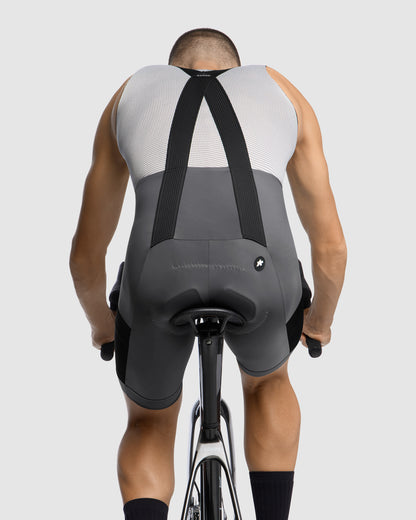 Cuissard Court à Bretelles ASSOS TACTICA KIESKAFER GRAVEL T5 Gris