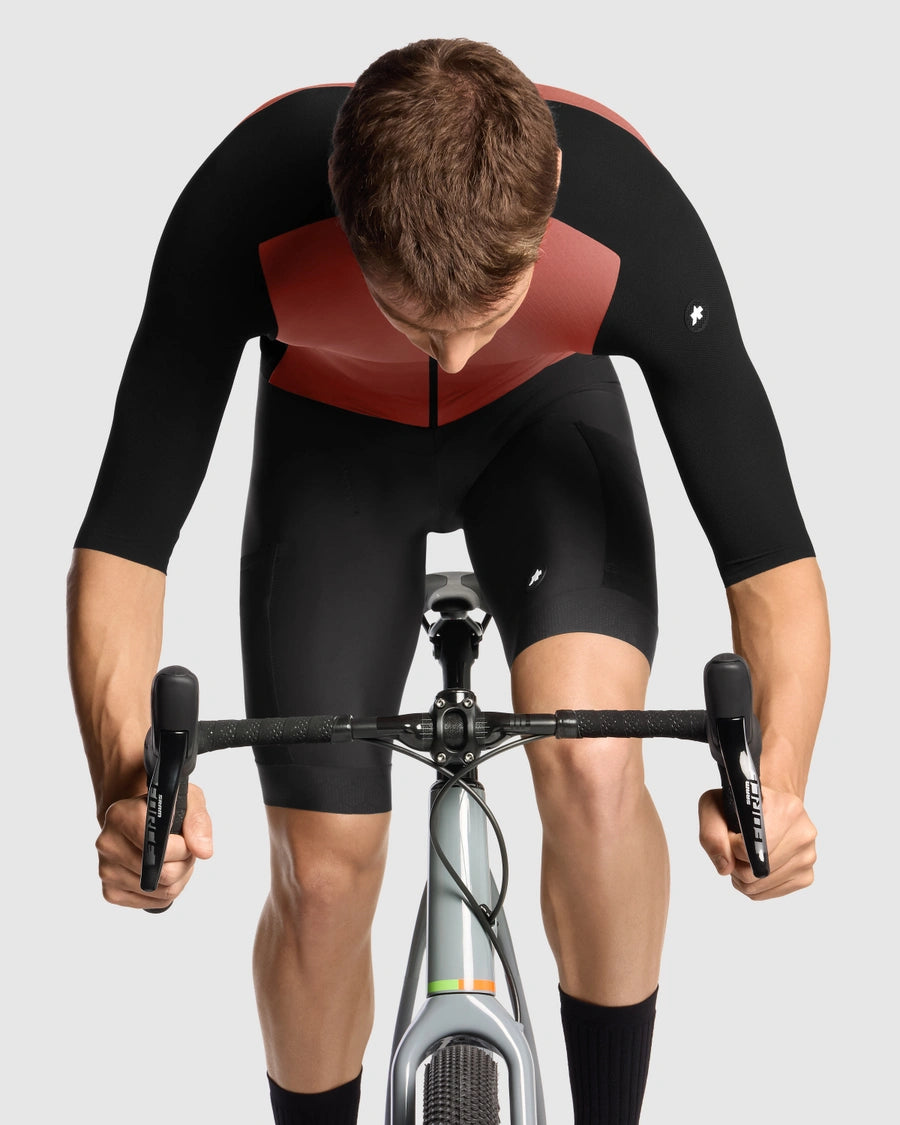 ASSOS TACTICA T5 Korte Mouw Trui Bruin