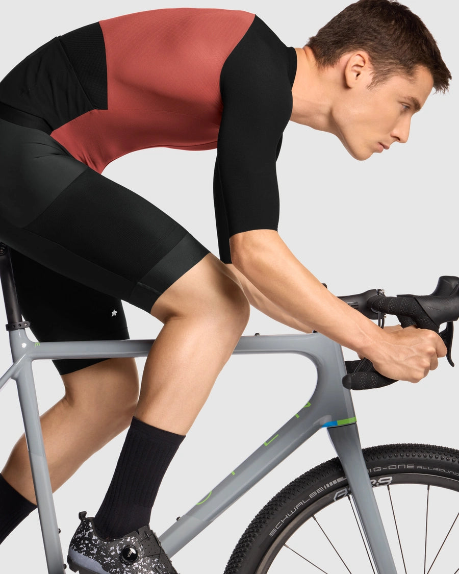 ASSOS TACTICA T5 Korte Mouw Trui Bruin