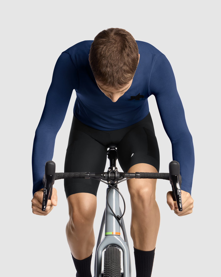 Maillot ASSOS TACTICA TECH T5 Manches Longues Bleu