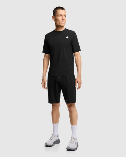 Shirt ASSOS TACTICA POST RIDE T5 Korte Mouwen Zwart