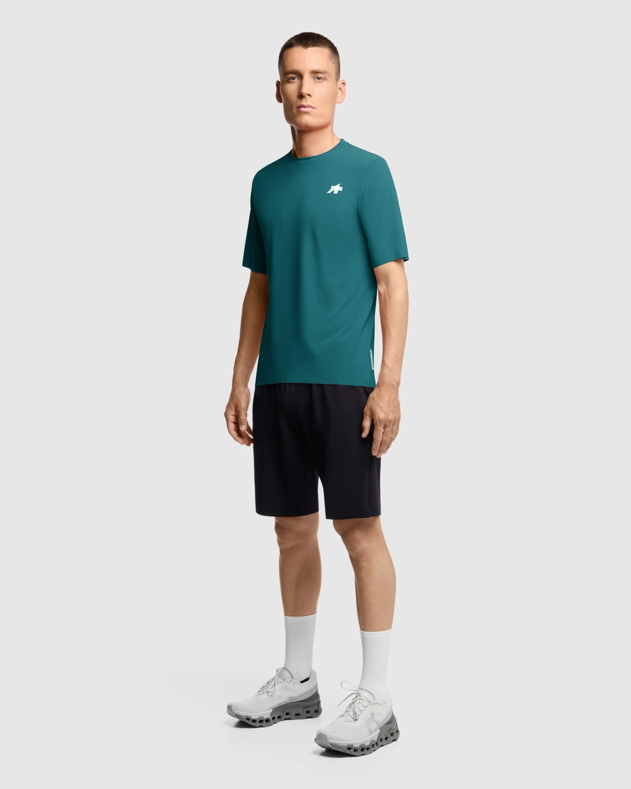 Maillot ASSOS TACTICA POST RIDE T5 Manches Courtes Deep Petrol