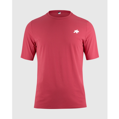 ASSOS TACTICA POST RIDE T5 Kortmouw Fietsshirt Deep Berry