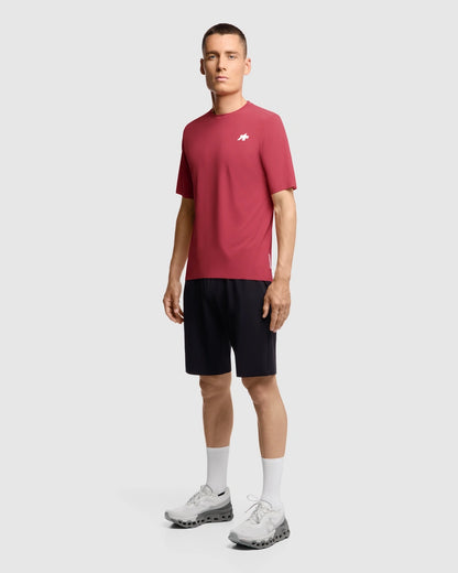 ASSOS TACTICA POST RIDE T5 Kortmouw Fietsshirt Deep Berry