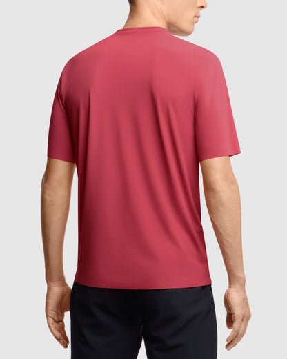 ASSOS TACTICA POST RIDE T5 Kortmouw Fietsshirt Deep Berry