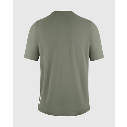 Shirt ASSOS TACTICA POST RIDE T5 Korte Mouwen Groen