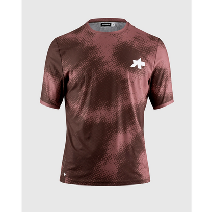 Maillot ASSOS TACTICA T5 MUD FLAGE Manches Courtes Marron