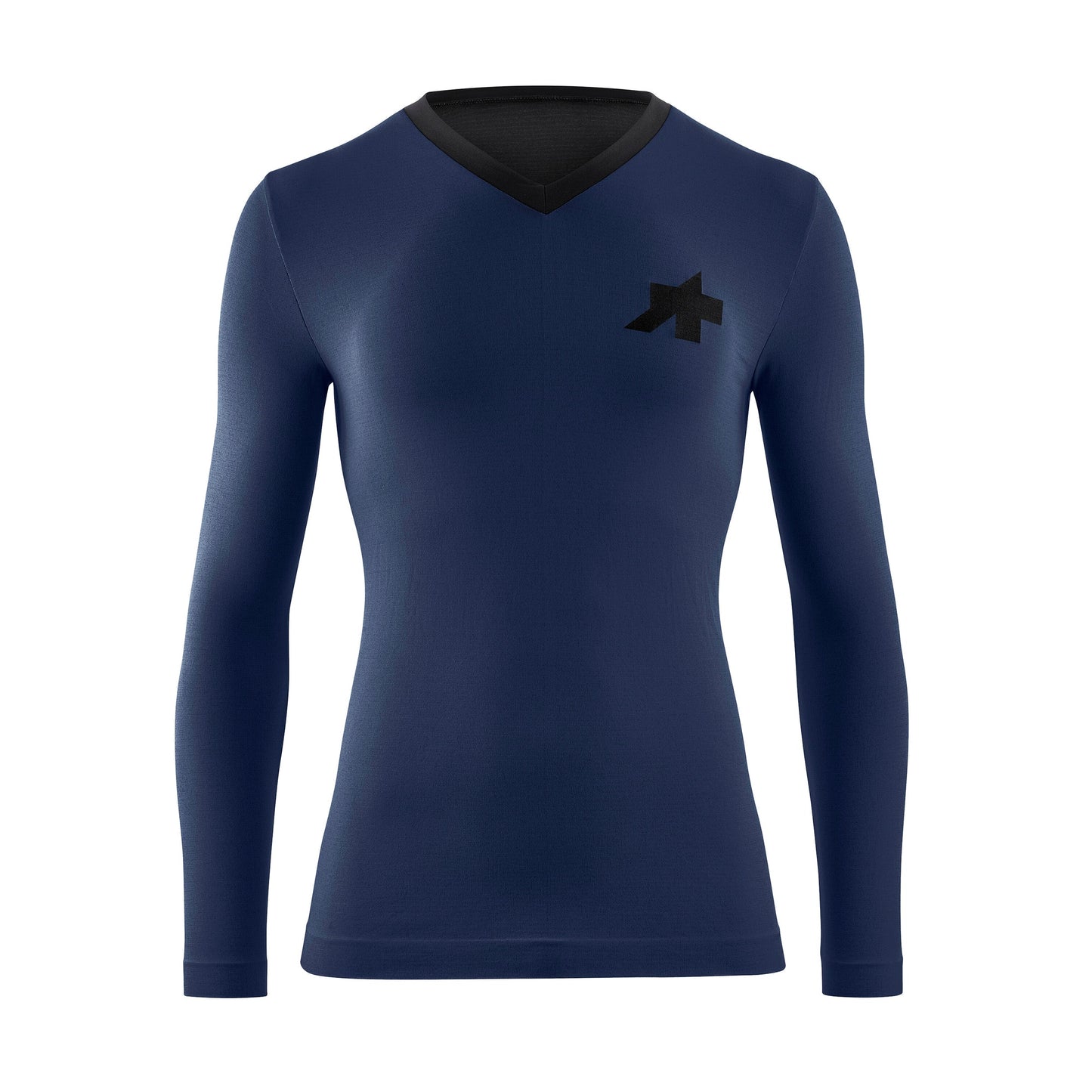 ASSOS TACTICA TECH T5-shirt met lange mouwen, blauw