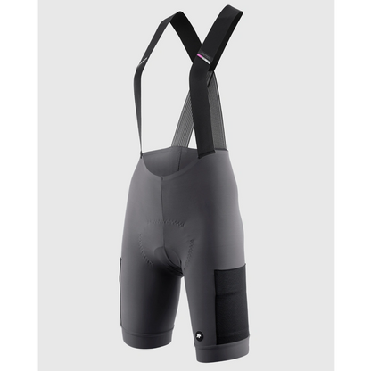 Cuissard Court à Bretelles ASSOS TACTICA KIESKAFER T5 GRAVEL Femme Gris