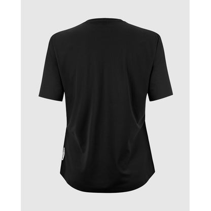 Shirt ASSOS TACTICA POST RIDE T5 Korte Mouwen Dames Zwart