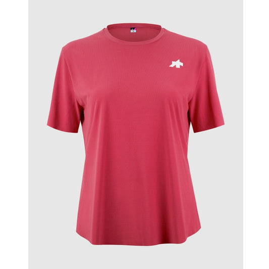 ASSOS TACTICA POST RIDE T5 Damestrui met korte mouwen Berry
