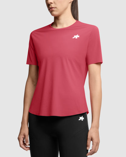 Trui ASSOS TACTICA POST RIDE T5 Korte Mouwen Dames Berry