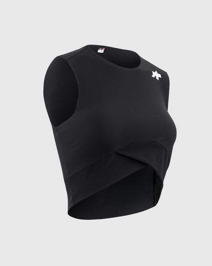 Mouwloos shirt ASSOS TACTICA POST RIDE T5 Dames Zwart