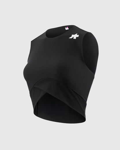 Mouwloos shirt ASSOS TACTICA POST RIDE T5 Dames Zwart