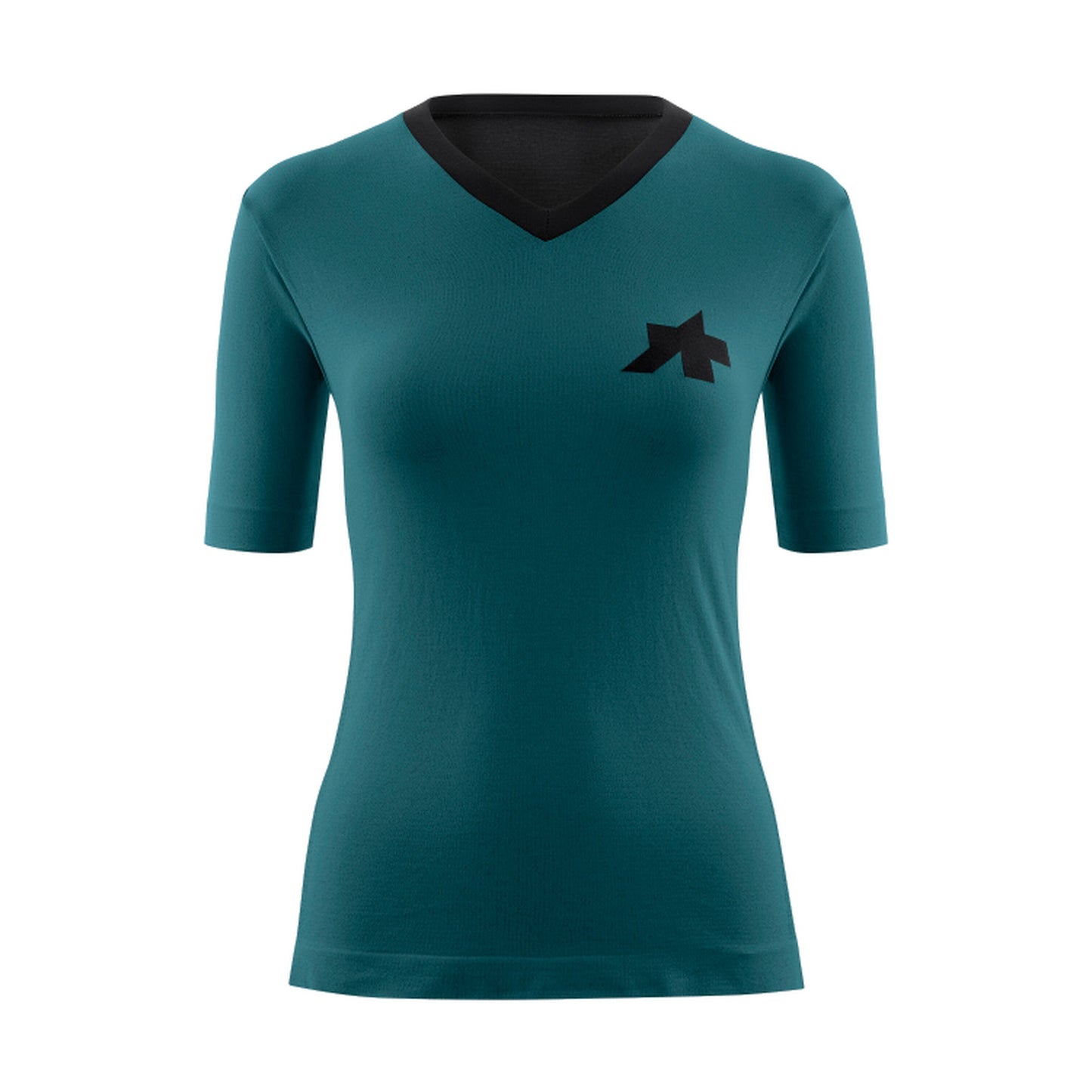 ASSOS TACTICA TECH T5 dames-shirt met korte mouwen, groen
