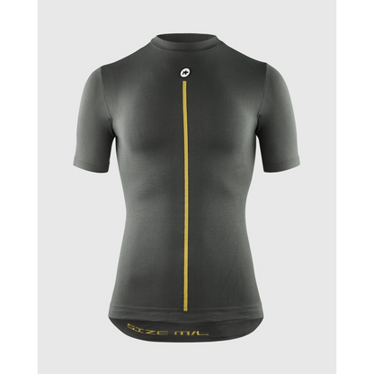 Ondergoed ASSOS SPRING FALL P1 Korte Mouwen Grijs