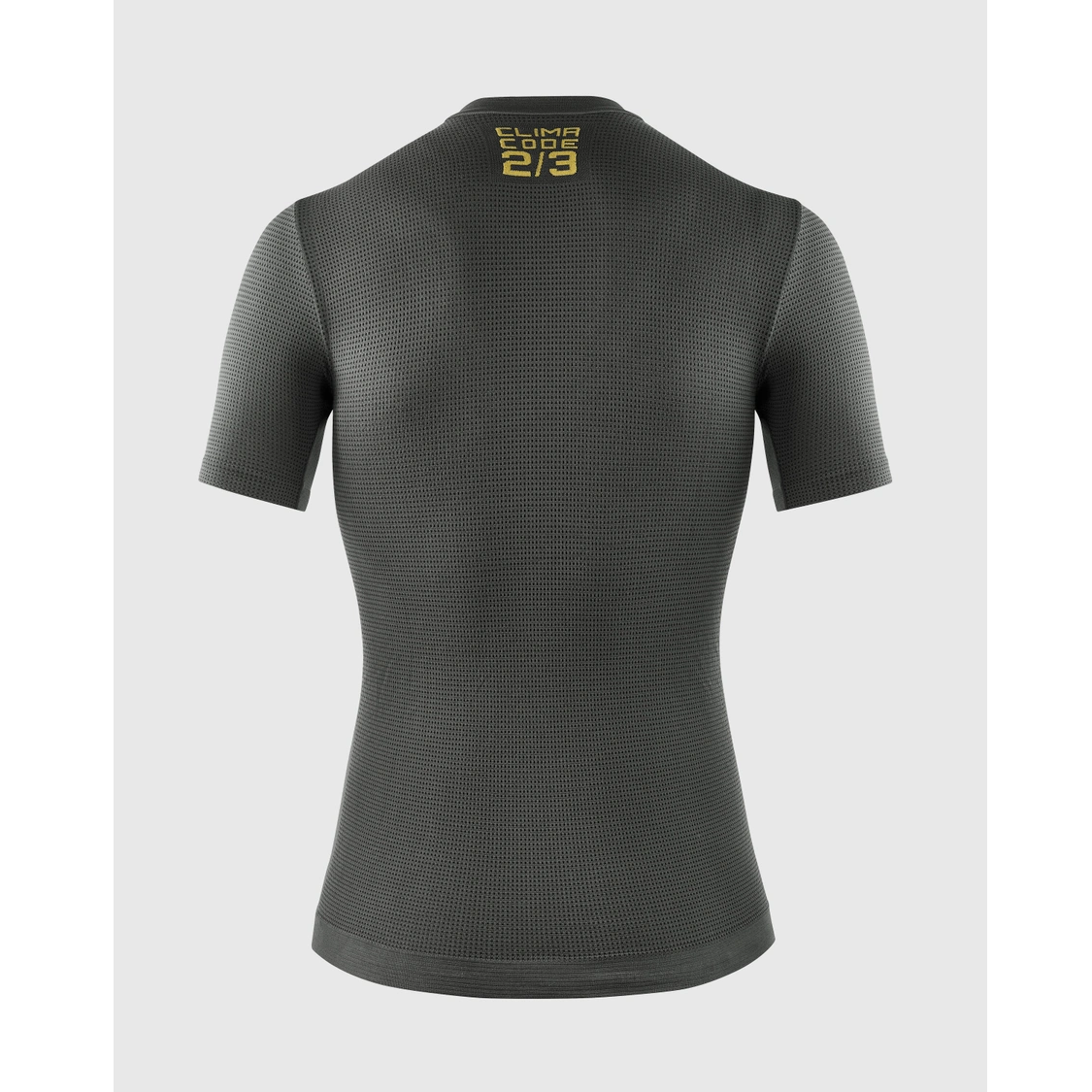 ASSOS SPRING FALL P1 Korte Mouw Ondergoed Grijs