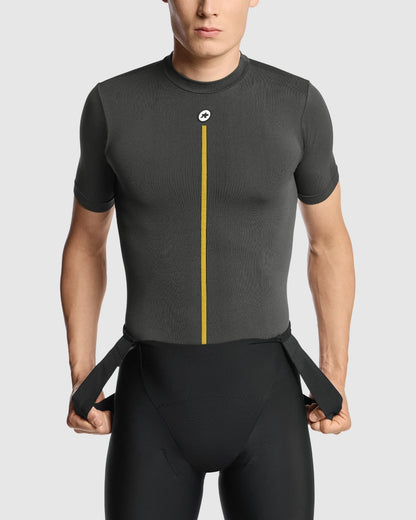 Ondergoed ASSOS SPRING FALL P1 Korte Mouwen Grijs