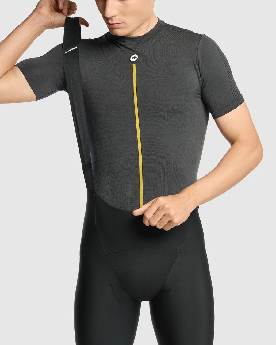 ASSOS SPRING FALL P1 Korte Mouw Ondergoed Grijs
