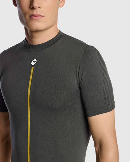 Ondergoed ASSOS SPRING FALL P1 Korte Mouwen Grijs
